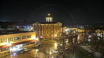 Weather camera view of City of Woodstock.