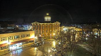 Weather camera view of City of Woodstock.