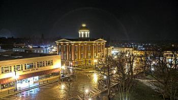 Weather camera view of City of Woodstock.