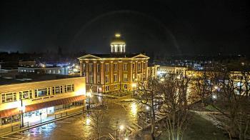 Weather camera view of City of Woodstock.