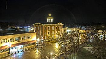 Weather camera view of City of Woodstock.