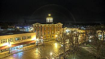 Weather camera view of City of Woodstock.