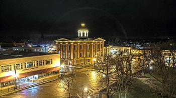 Weather camera view of City of Woodstock.