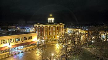 Weather camera view of City of Woodstock.