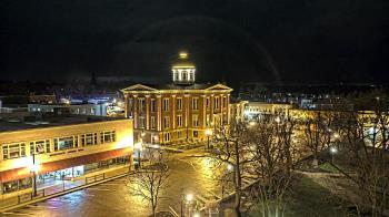 Weather camera view of City of Woodstock.