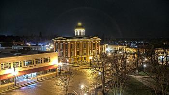 Weather camera view of City of Woodstock.