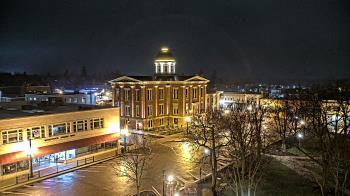 Weather camera view of City of Woodstock.