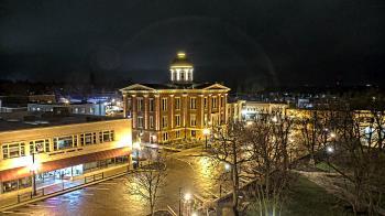 Weather camera view of City of Woodstock.