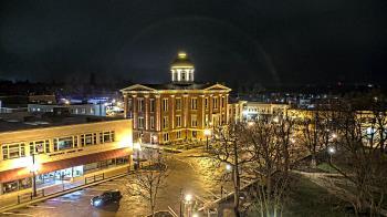 Weather camera view of City of Woodstock.