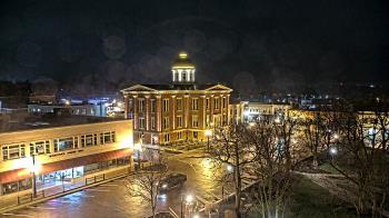 Weather camera view of City of Woodstock.