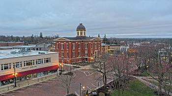 Weather camera view of City of Woodstock.