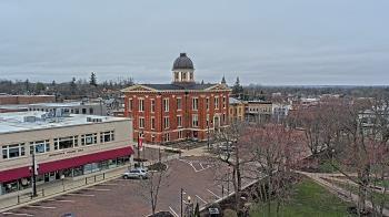 Weather camera view of City of Woodstock.