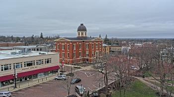 Weather camera view of City of Woodstock.