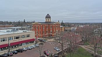 Weather camera view of City of Woodstock.