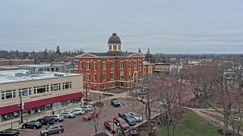 Weather camera view of City of Woodstock.