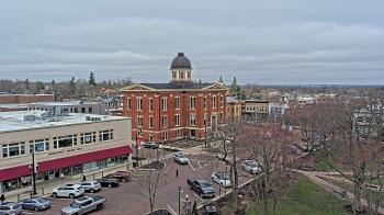 Weather camera view of City of Woodstock.
