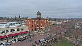 Weather camera view of City of Woodstock.