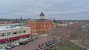 Weather camera view of City of Woodstock.