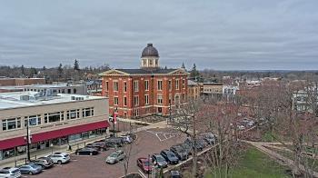 Weather camera view of City of Woodstock.
