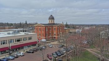 Weather camera view of City of Woodstock.