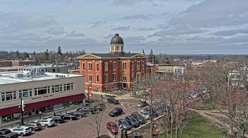 Weather camera view of City of Woodstock.