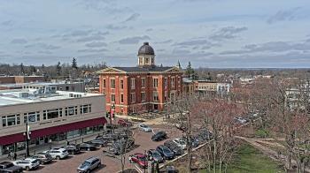 Weather camera view of City of Woodstock.