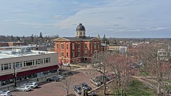 Weather camera view of City of Woodstock.