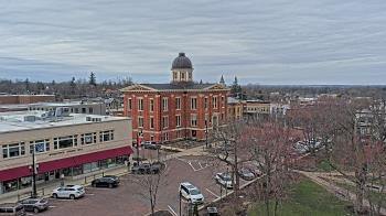 Weather camera view of City of Woodstock.