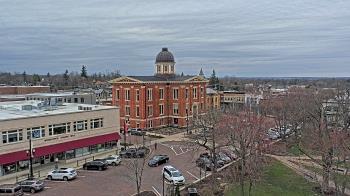 Weather camera view of City of Woodstock.