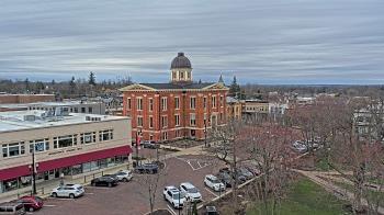 Weather camera view of City of Woodstock.