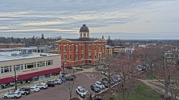 Weather camera view of City of Woodstock.