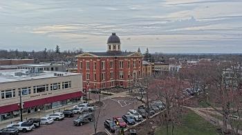 Weather camera view of City of Woodstock.