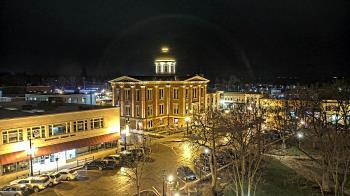 Weather camera view of City of Woodstock.