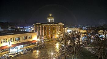 Weather camera view of City of Woodstock.