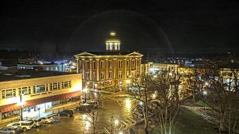 Weather camera view of City of Woodstock.