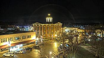 Weather camera view of City of Woodstock.