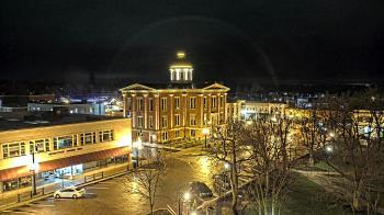 Weather camera view of City of Woodstock.