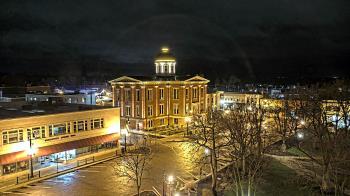 Weather camera view of City of Woodstock.