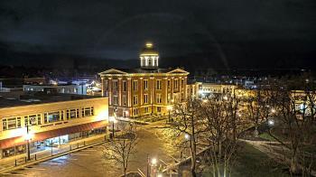 Weather camera view of City of Woodstock.