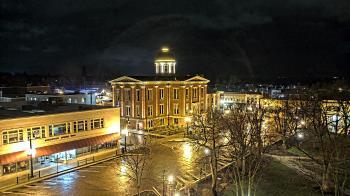 Weather camera view of City of Woodstock.