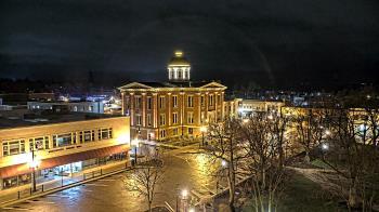 Weather camera view of City of Woodstock.