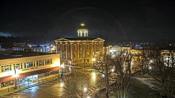 Weather camera view of City of Woodstock.