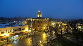 Weather camera view of City of Woodstock.