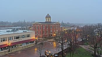 Weather camera view of City of Woodstock.