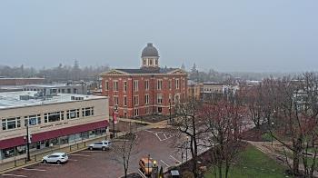 Weather camera view of City of Woodstock.