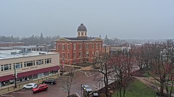Weather camera view of City of Woodstock.