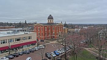 Weather camera view of City of Woodstock.