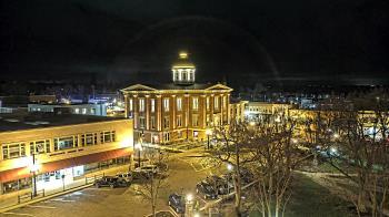 Weather camera view of City of Woodstock.