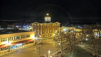 Weather camera view of City of Woodstock.