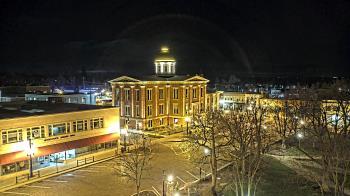 Weather camera view of City of Woodstock.